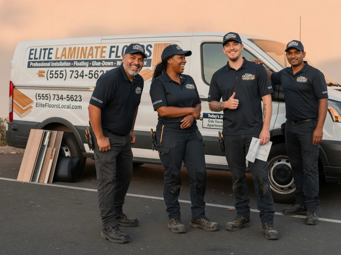Laminate flooring installation company in Cool, CA